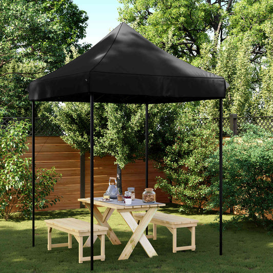 Party Tent 200 x 200 x 306 cm Black Oxford Fabric