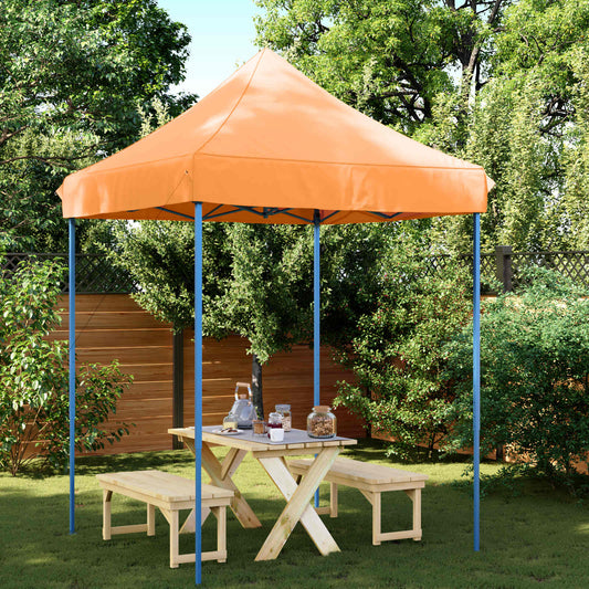 Party Tent 200 x 200 x 306 cm Orange Oxford Fabric