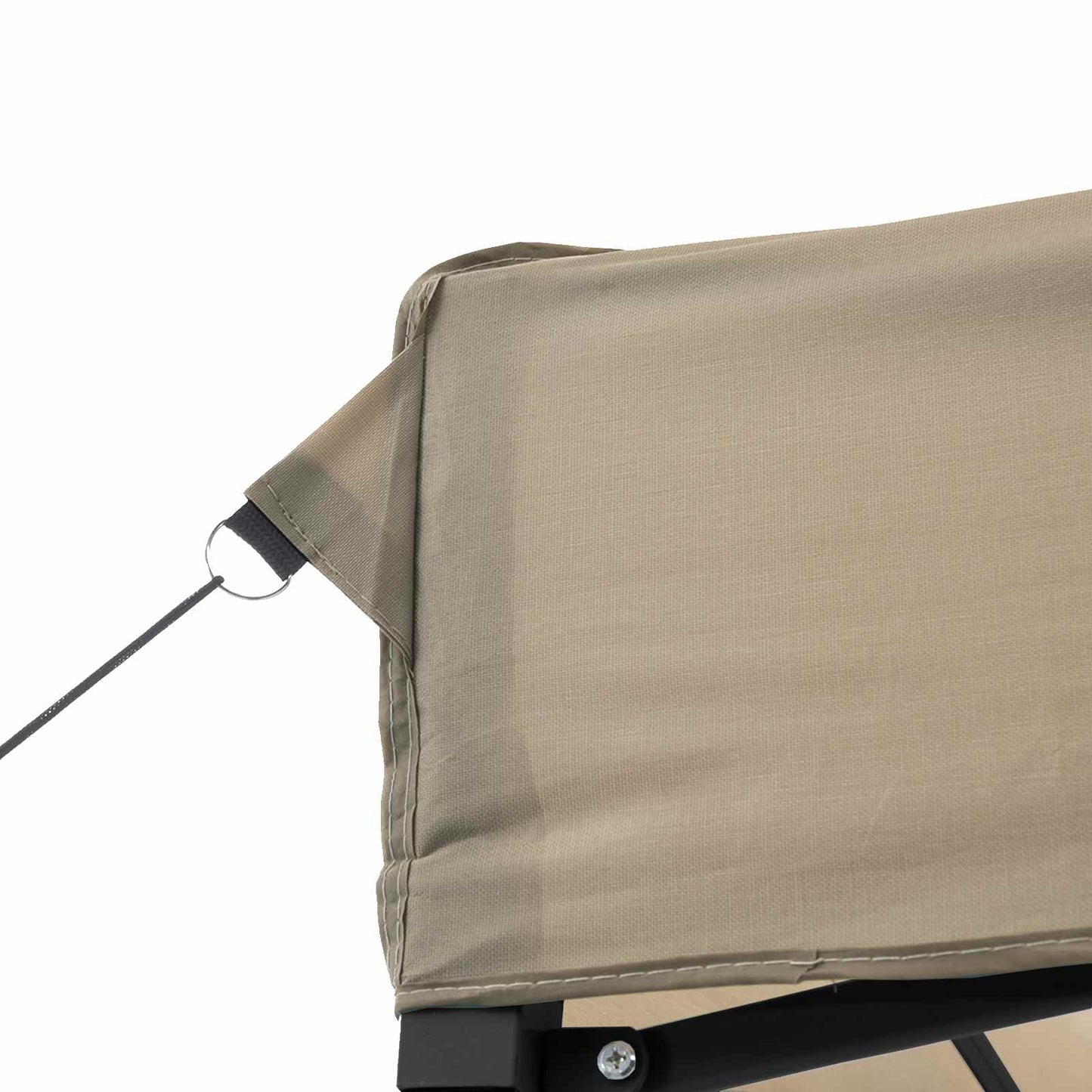 Party Tent Folding Taupe 200 x 200 x 306 cm Oxford Fabric
