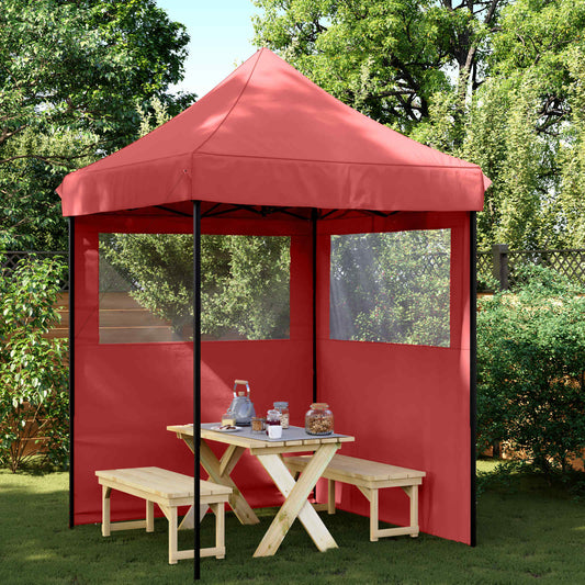 Party Tent 200 x 200 x 306 cm Burgundy Oxford Fabric