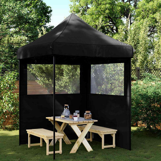 Party Tent 200 x 200 x 306 cm Black Oxford Fabric