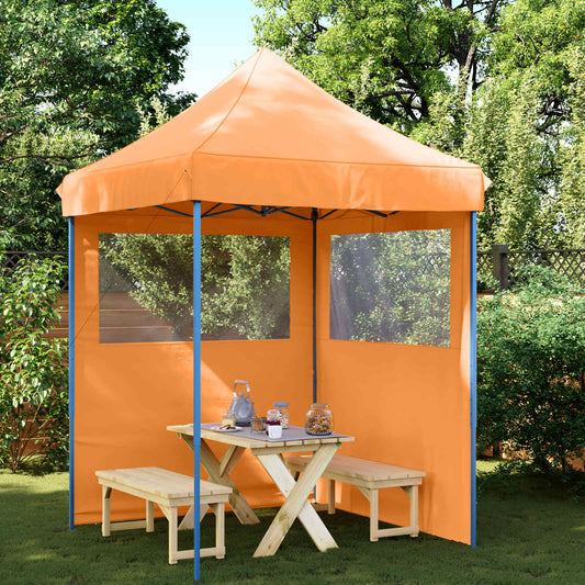 Party Tent 200 x 200 x 306 cm Orange Oxford Fabric