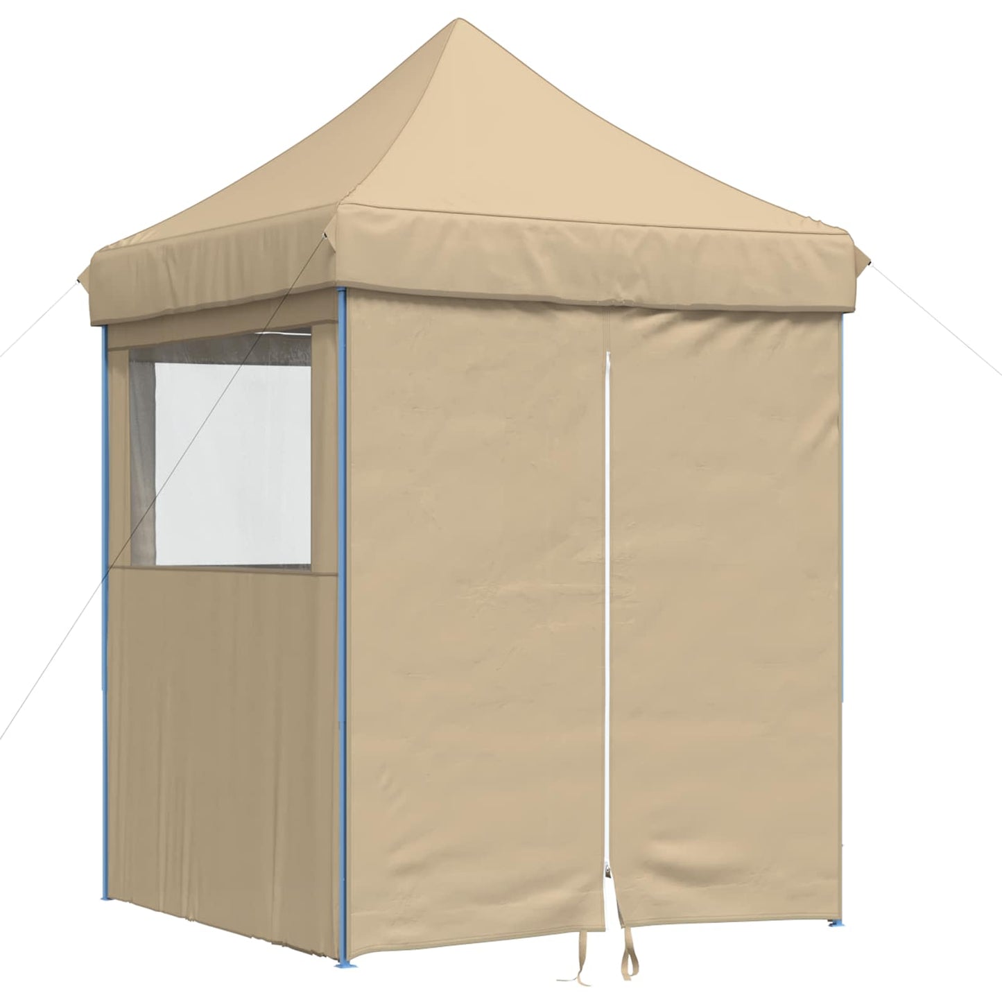 Party Tent Folding Beige 200 x 200 x 306 cm Oxford Fabric