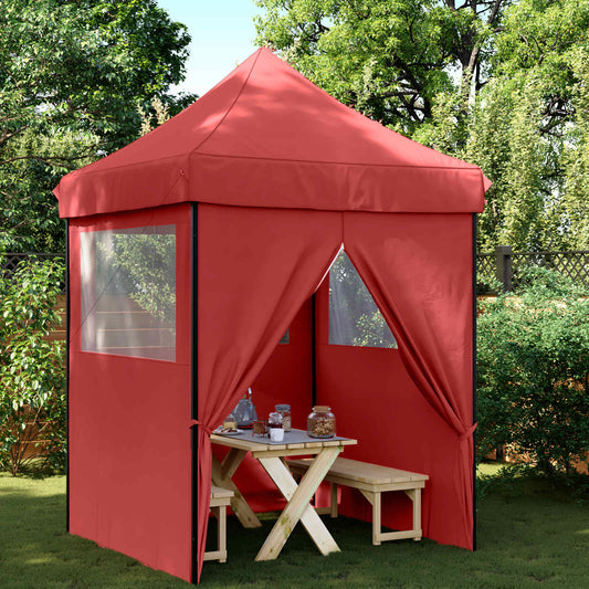 Party Tent 200 x 200 x 306 cm Burgundy Oxford Fabric