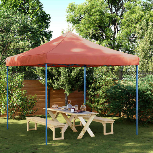 Party Tent 292 x 292 x 315 cm Terracotta Oxford Fabric