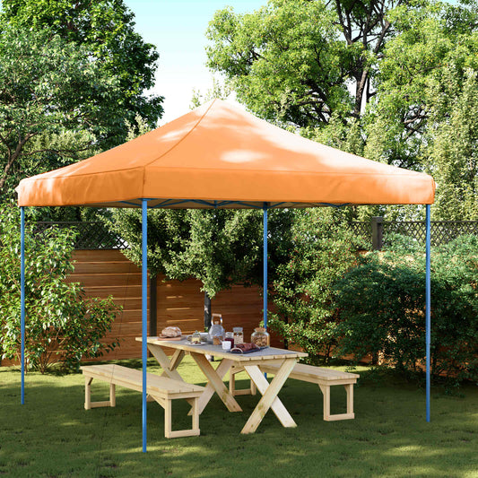 Party Tent 292 x 292 x 315 cm Orange Oxford Fabric