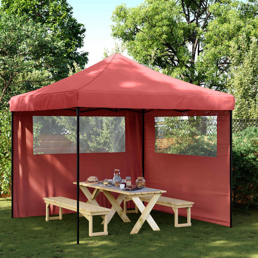 Party Tent 292 x 292 x 315 cm Burgundy Oxford Fabric