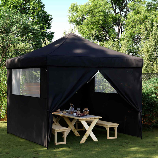 Party Tent 292 x 292 x 315 cm Black Oxford Fabric