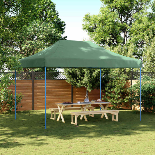 Party Tent 279 x 410 x 315 cm Green Oxford Fabric