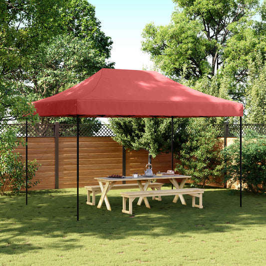 Party Tent 279 x 410 x 315 cm Burgundy Oxford Fabric