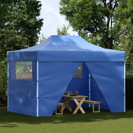 Party Tent 280 x410 x 315 cm Blue Oxford Fabric