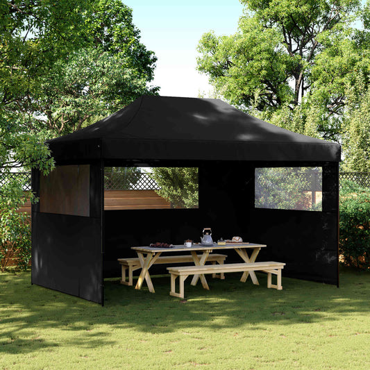 Party Tent 292 x 440 x 315 cm Black Oxford Fabric