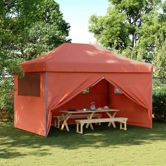 Party Tent 292 x 440 x 315 cm Terracotta Oxford Fabric