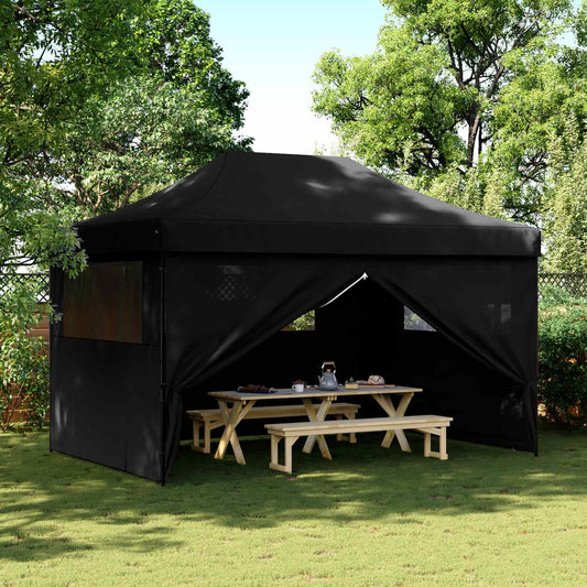 Party Tent 292 x 440 x 315 cm Black Oxford Fabric