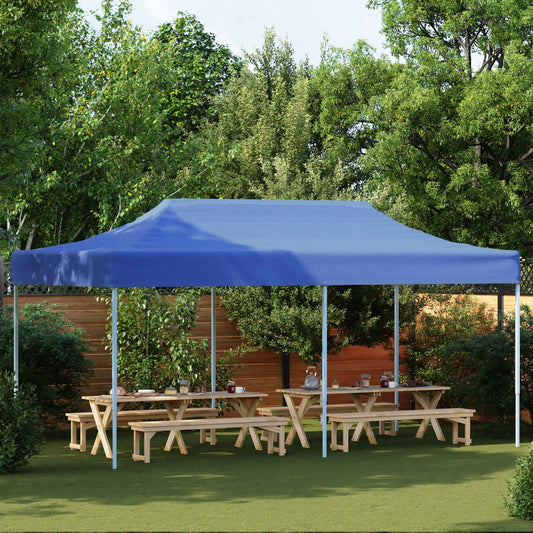 Party Tent 291 x 580 x 315 cm Blue Oxford Fabric