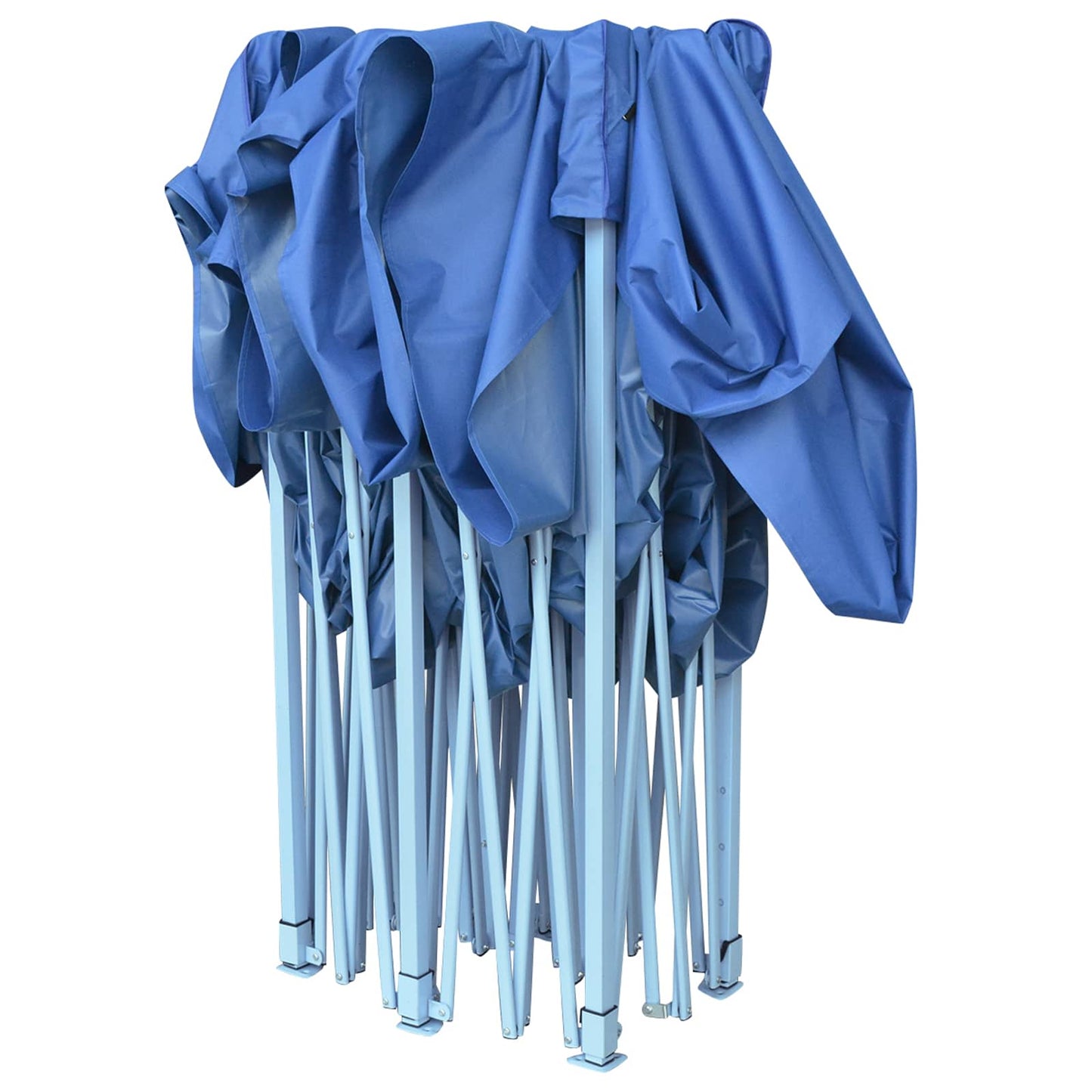 Party Tent Folding Blue 291 x 580 x 315 cm Oxford Fabric