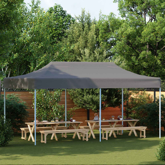 Party Tent 291 x 580 x 315 cm Anthracite Oxford Fabric