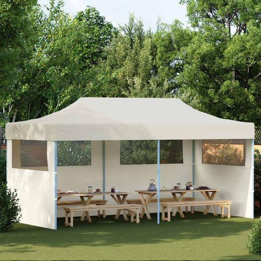 Party Tent 291 x 580 x 315 cm Cream Oxford Fabric