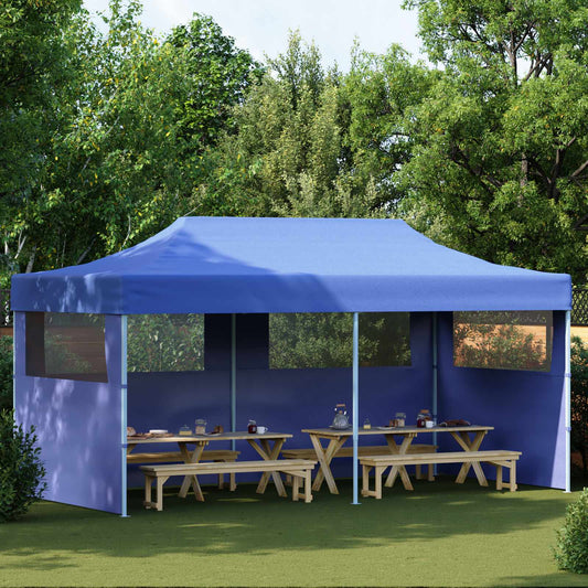 Party Tent 291 x 580 x 315 cm Blue Oxford Fabric