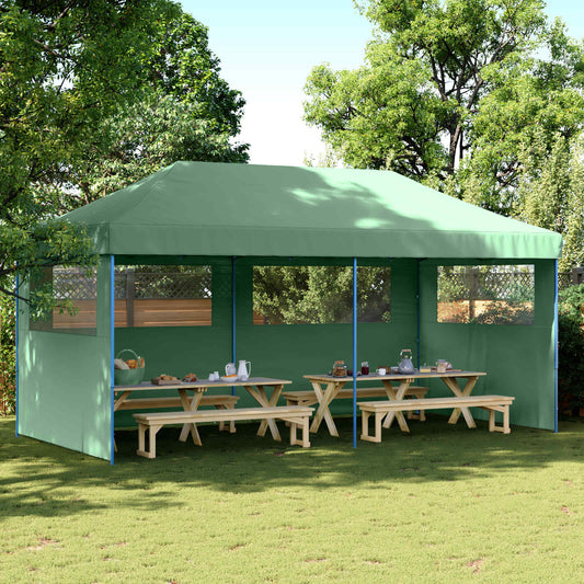 Party Tent 292 x 580 x 315 cm Green Oxford Fabric