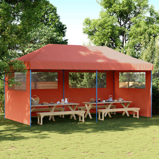Party Tent 292 x 580 x 315 cm Terracotta Oxford Fabric