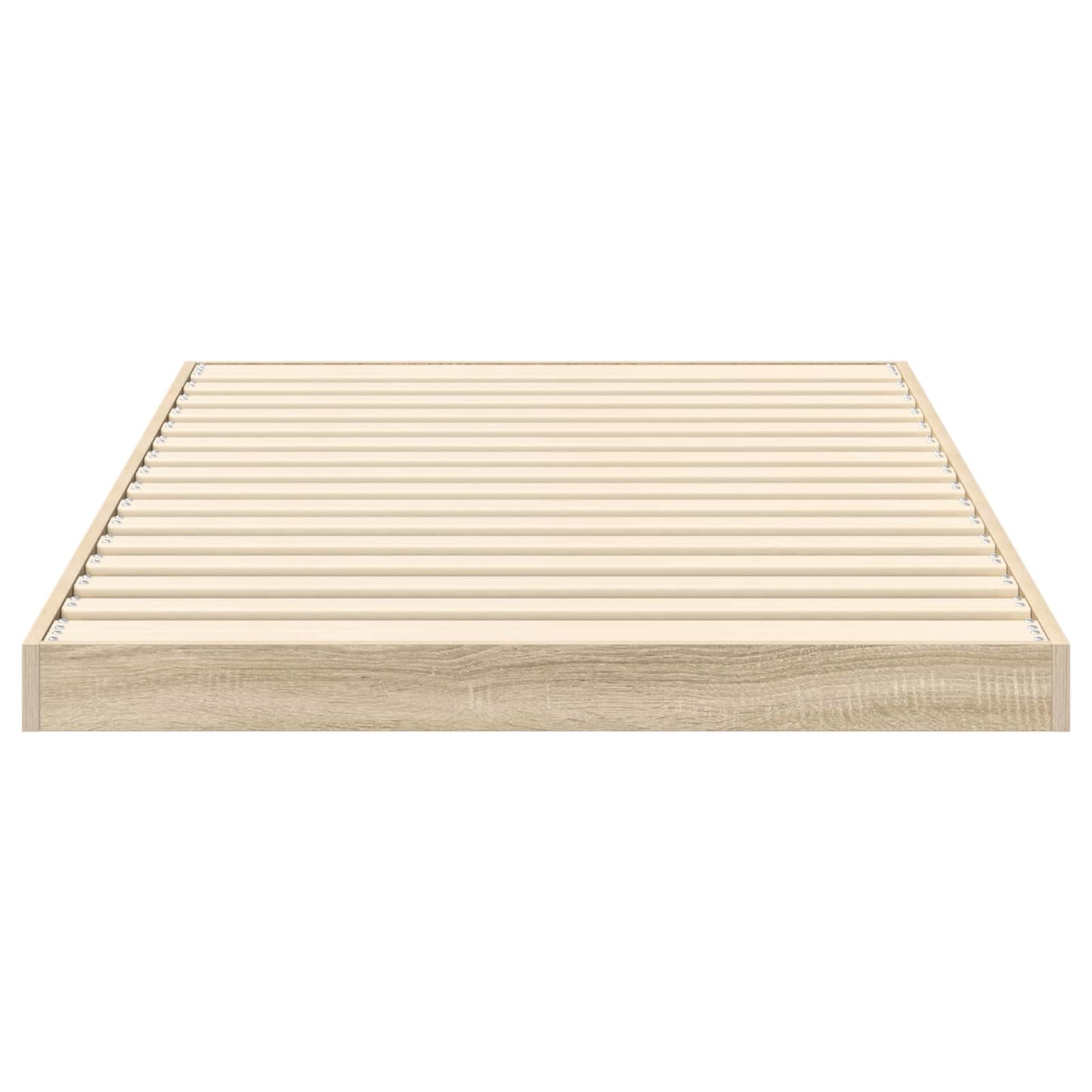 Floor Bed Frame Sonoma 80 x 200 cm Engineered Wood