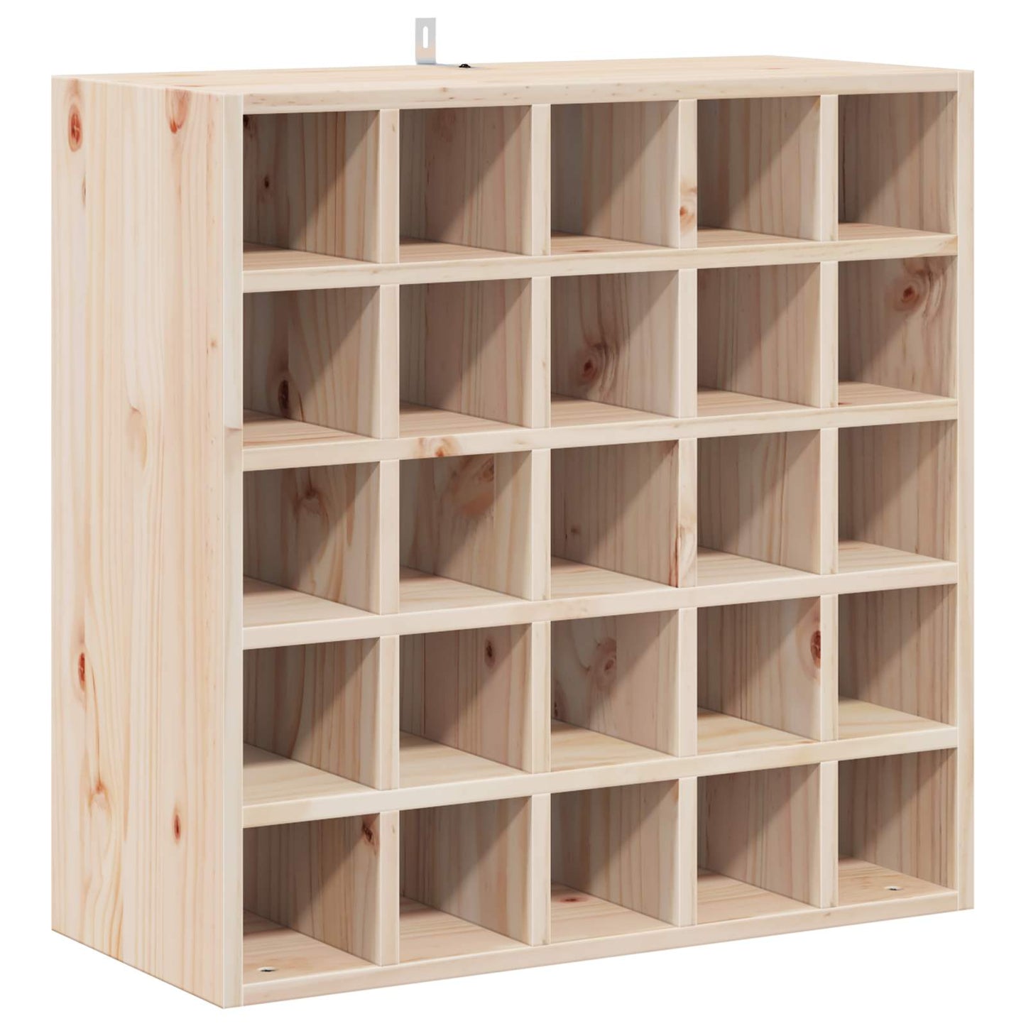 Wine Rack 2 pcs Natural 56 x 25 x 56 cm Solid Pine Wood