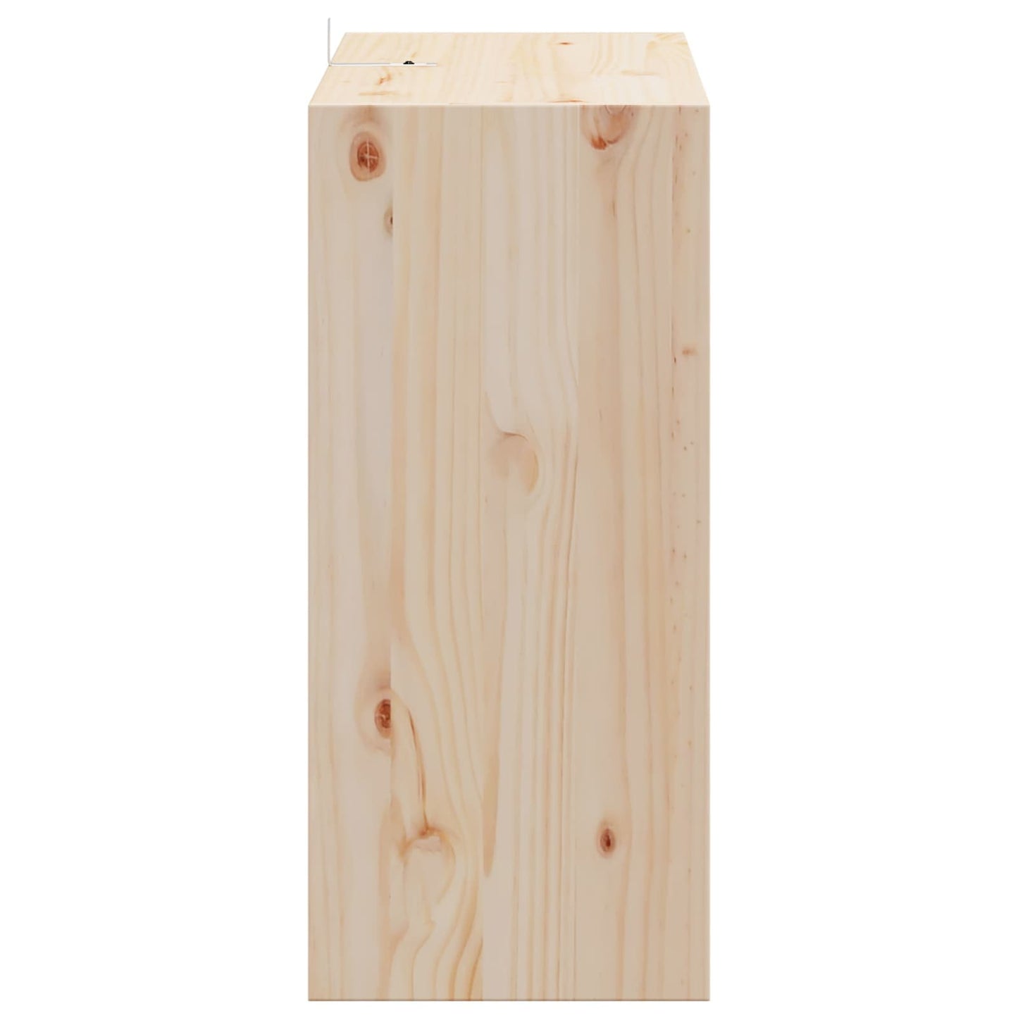 Wine Rack 2 pcs Natural 56 x 25 x 56 cm Solid Pine Wood