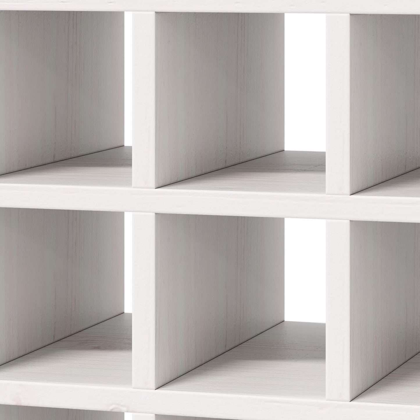 Wine Rack 2 pcs White 56 x 25 x 56 cm Solid Pine Wood