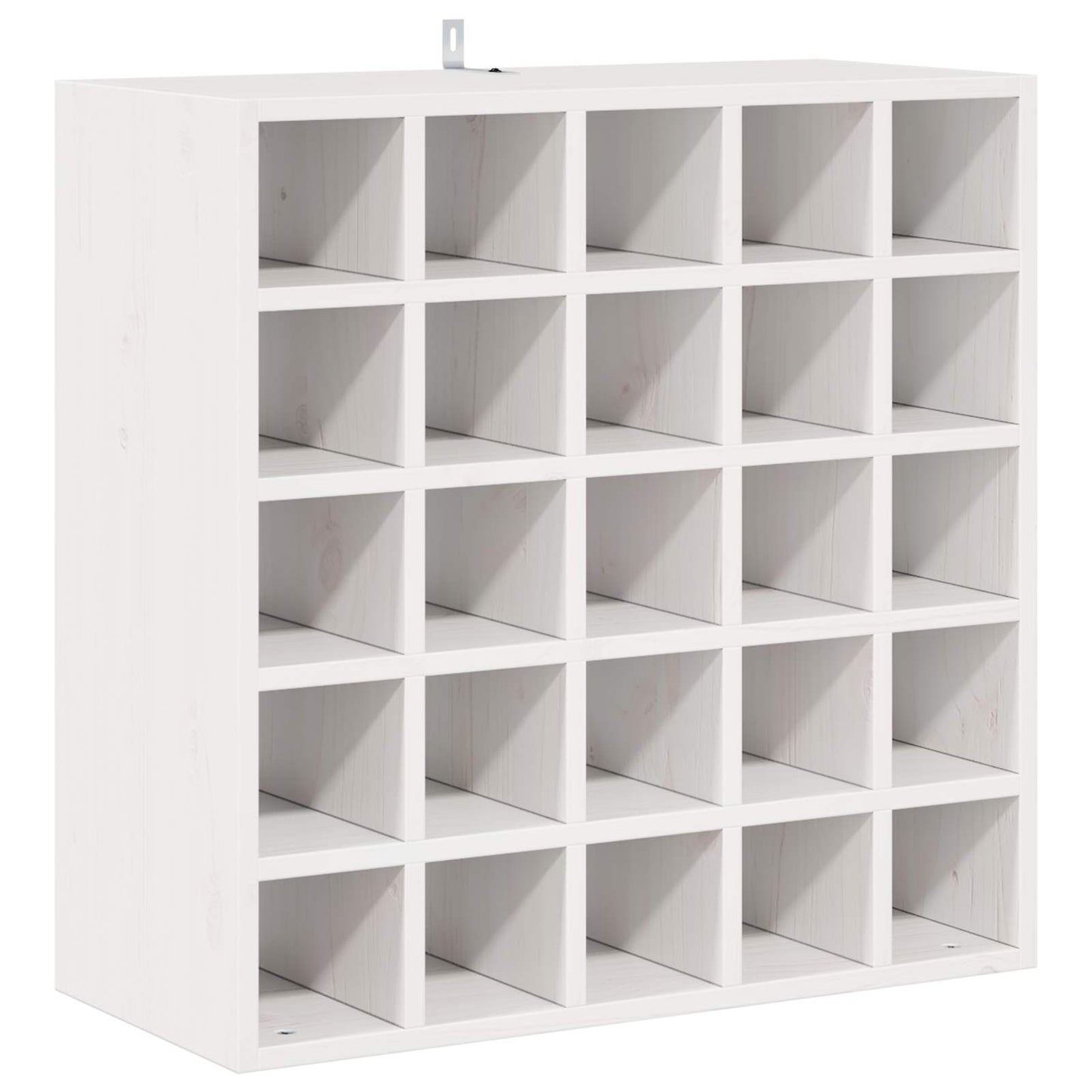 Wine Rack 2 pcs White 56 x 25 x 56 cm Solid Pine Wood