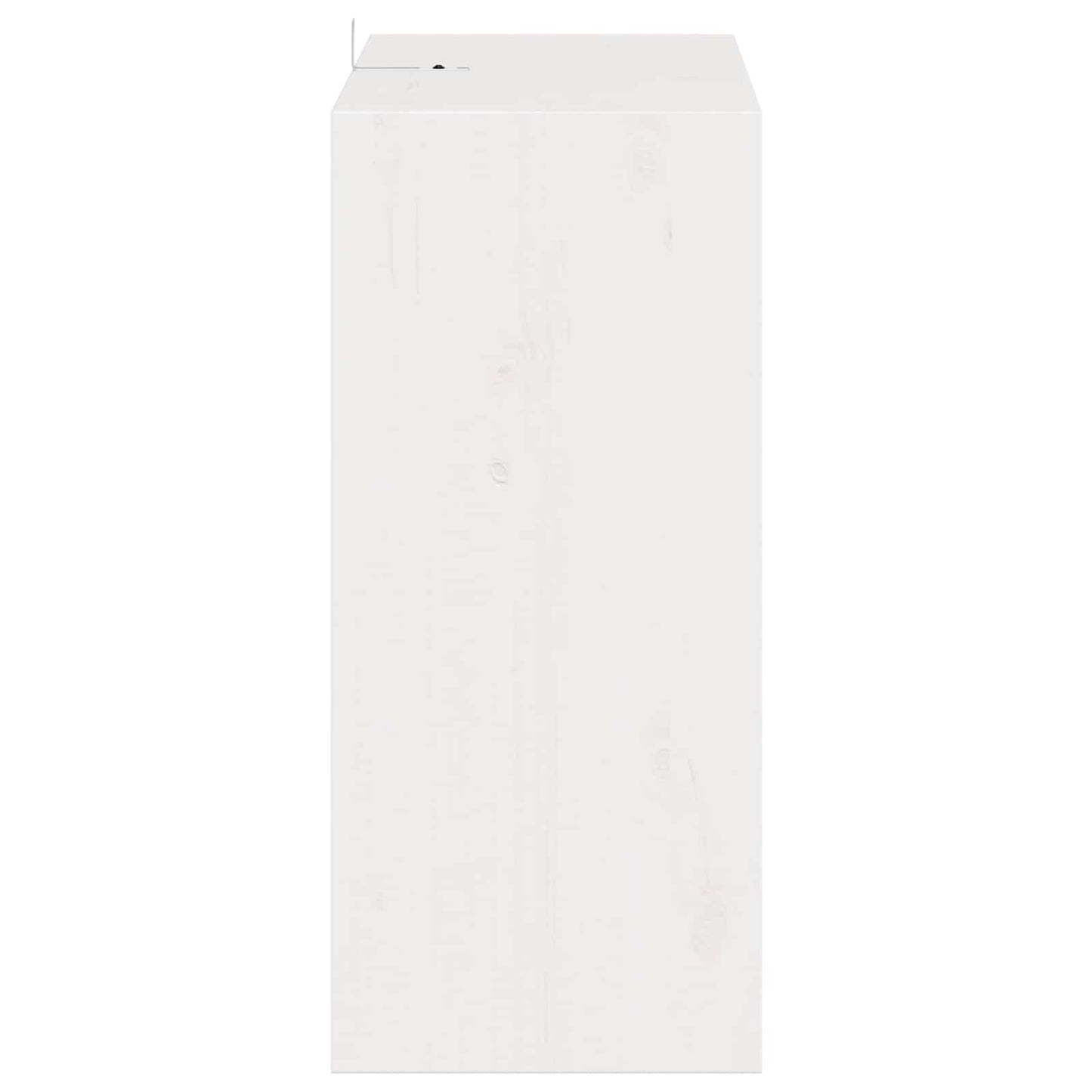 Wine Rack 2 pcs White 56 x 25 x 56 cm Solid Pine Wood
