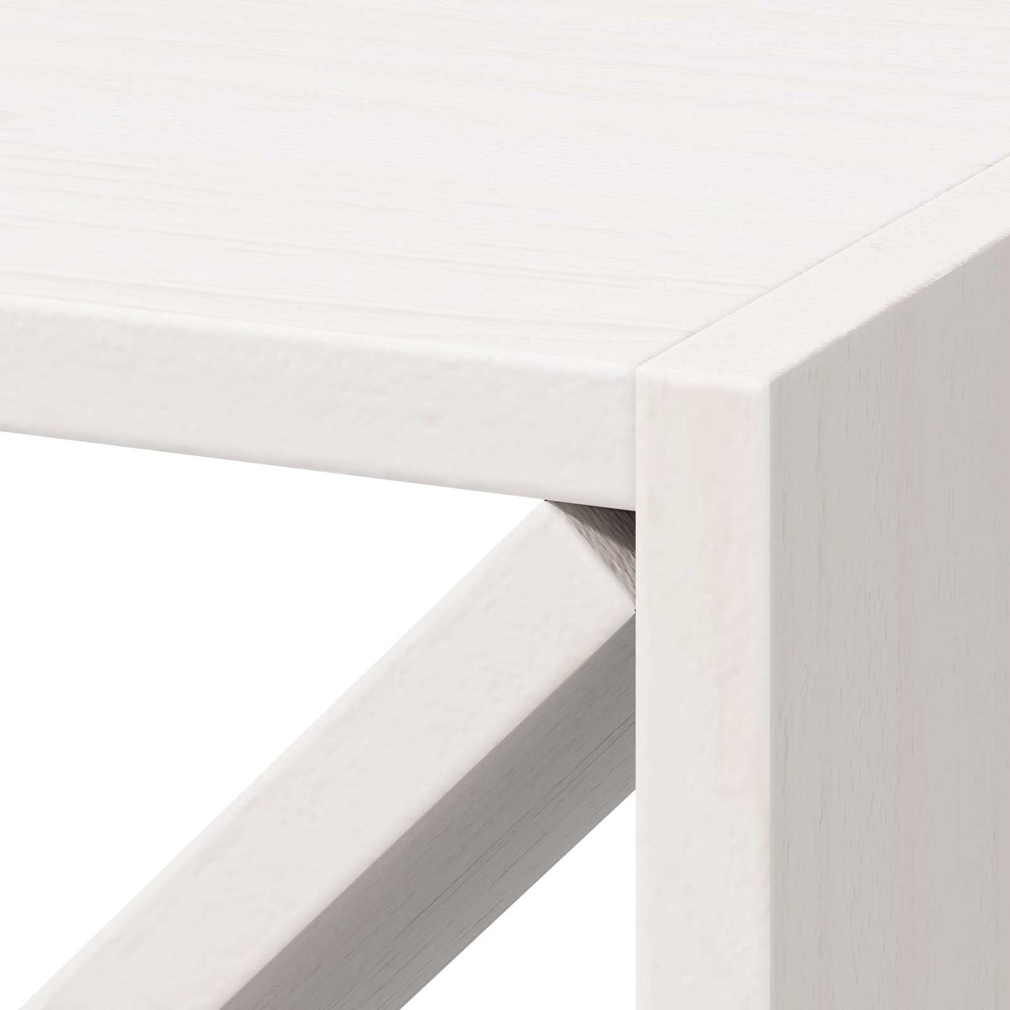 Wine Rack 4 pcs White 62 x 25 x 62 cm Solid Pine Wood