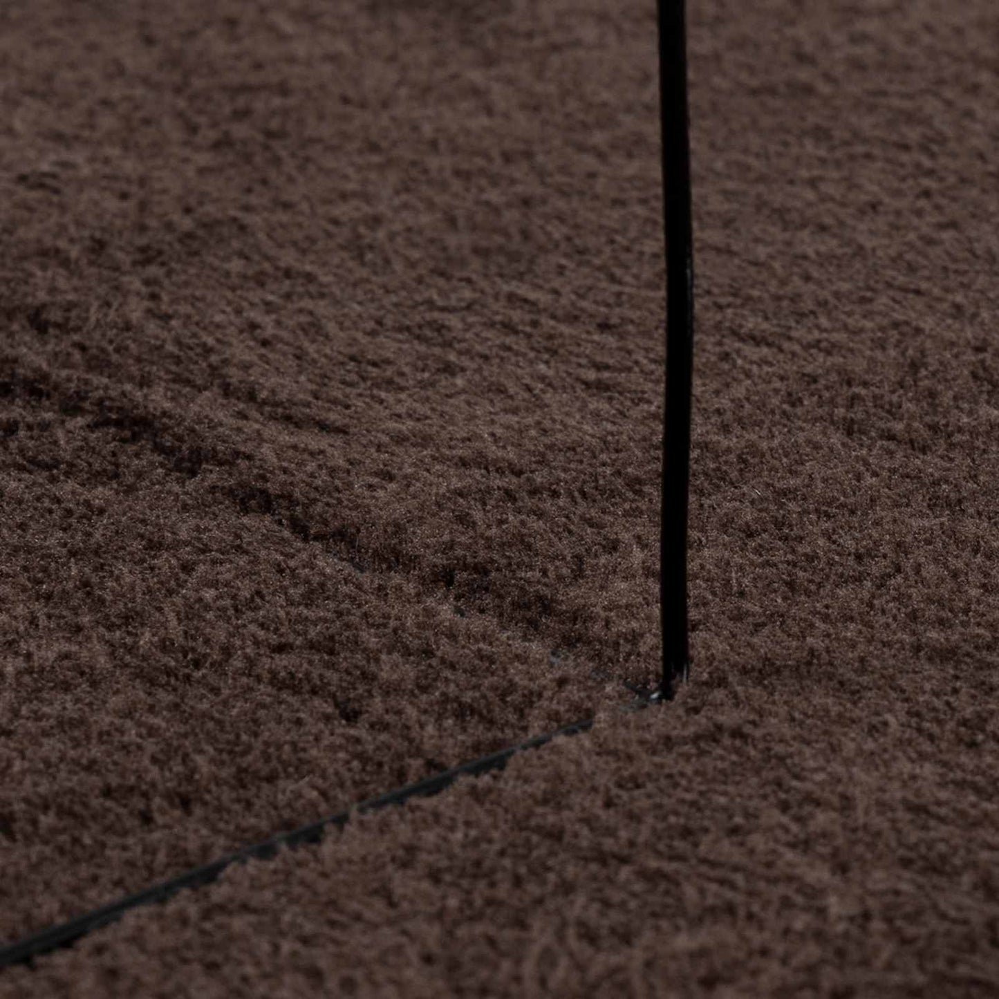 Medium Pile Soft and Washable Rug HUARTE Brown 200 x 100 cm