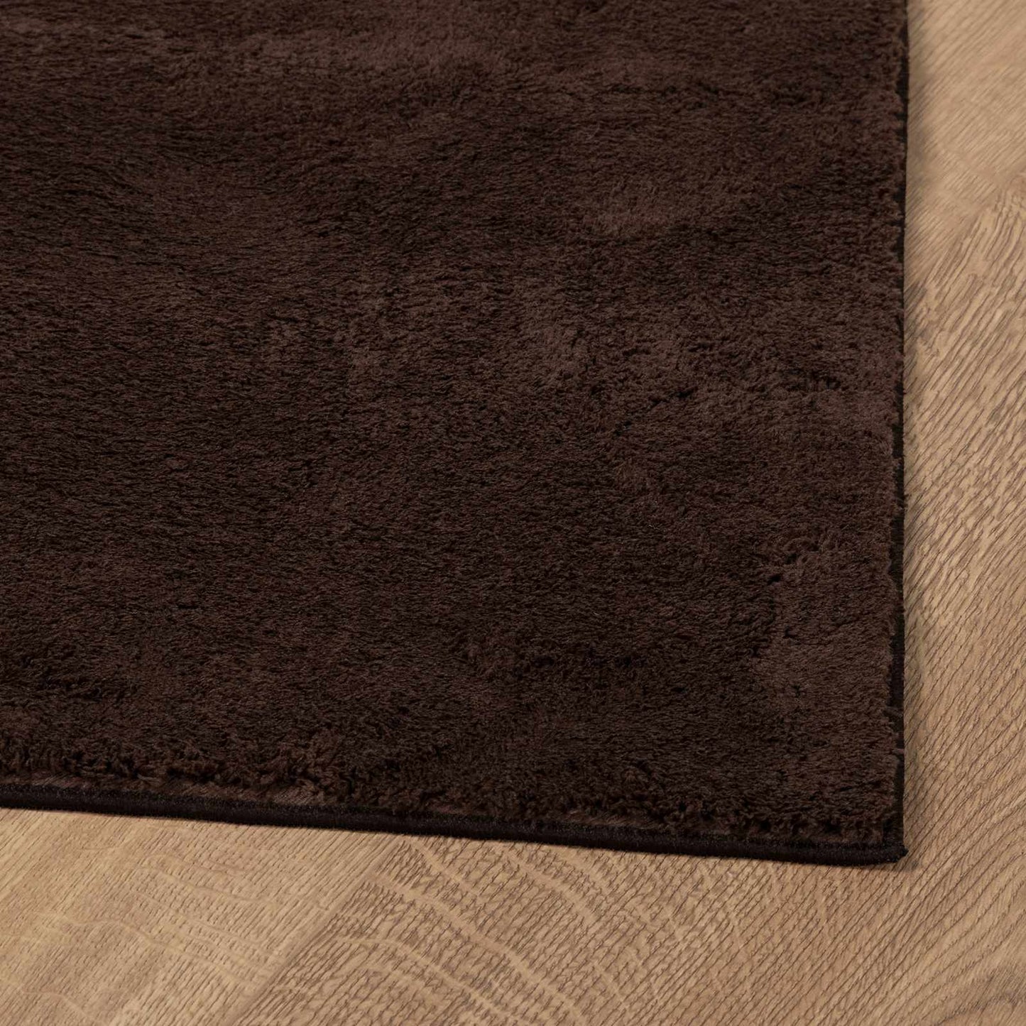 Medium Pile Soft and Washable Rug HUARTE Brown 200 x 100 cm