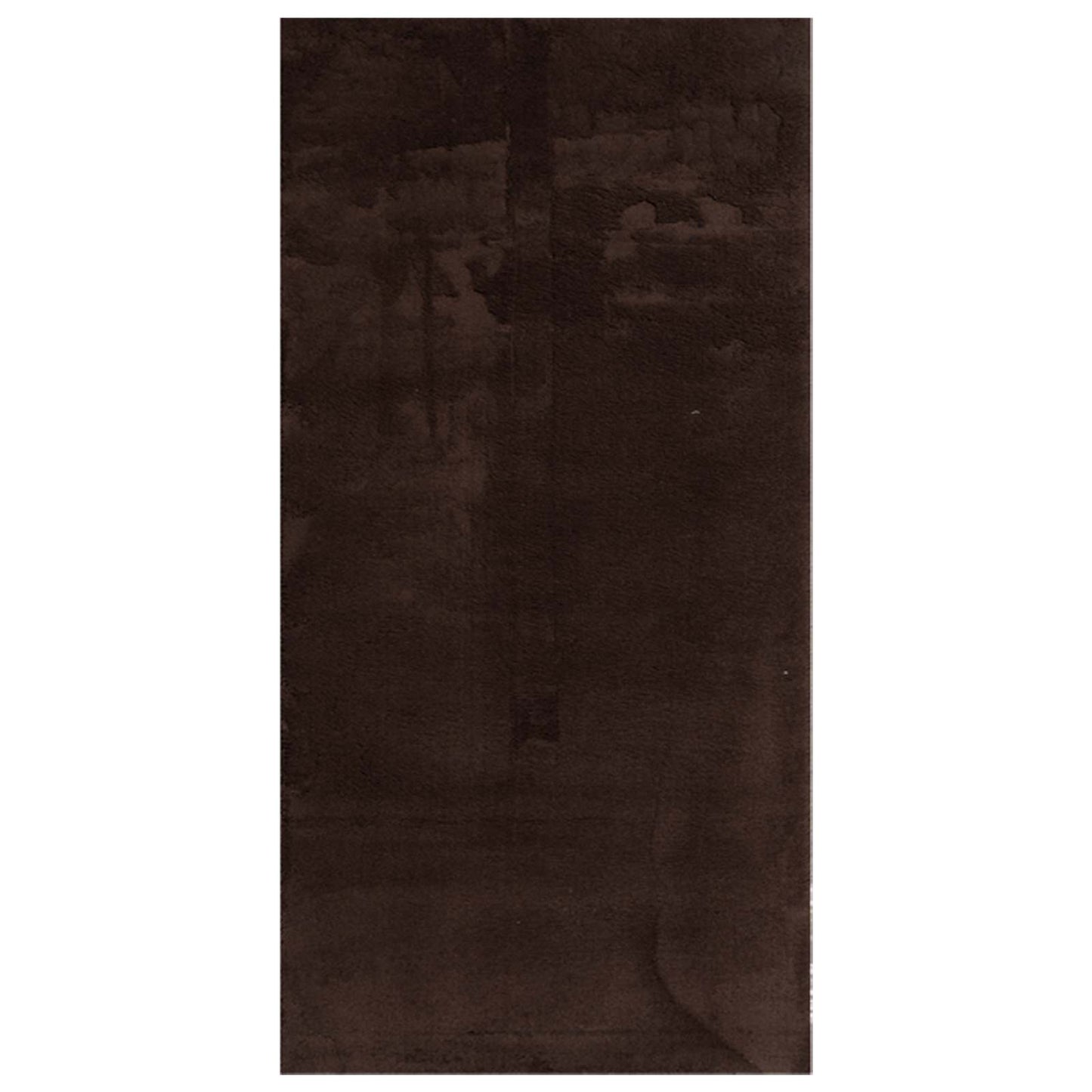 Medium Pile Soft and Washable Rug HUARTE Brown 200 x 100 cm