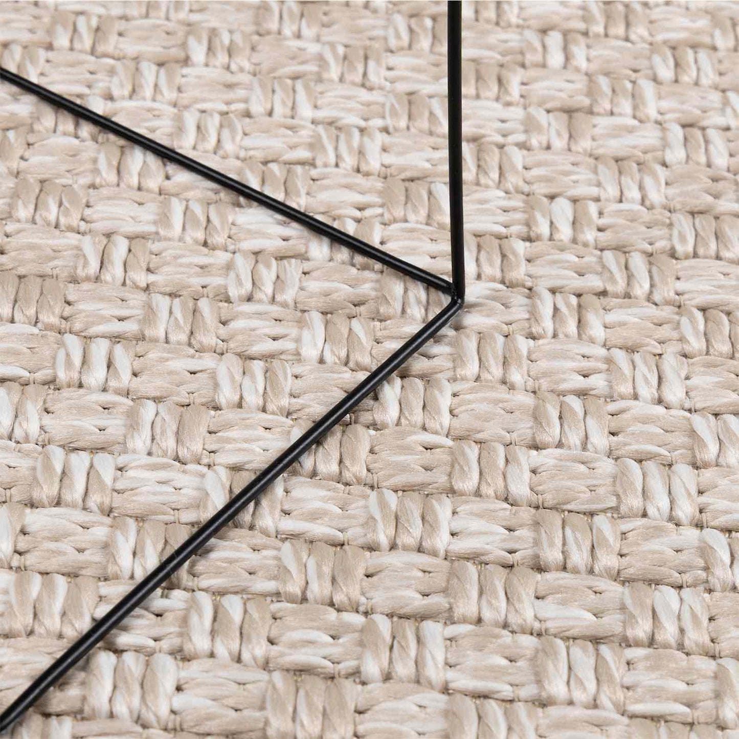 Area Rugs Rectangular FARO Cream 150 x 80 cm Polyester