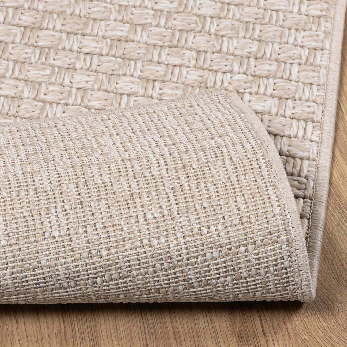 Area Rugs Rectangular FARO Cream 200 x 80 cm Polyester