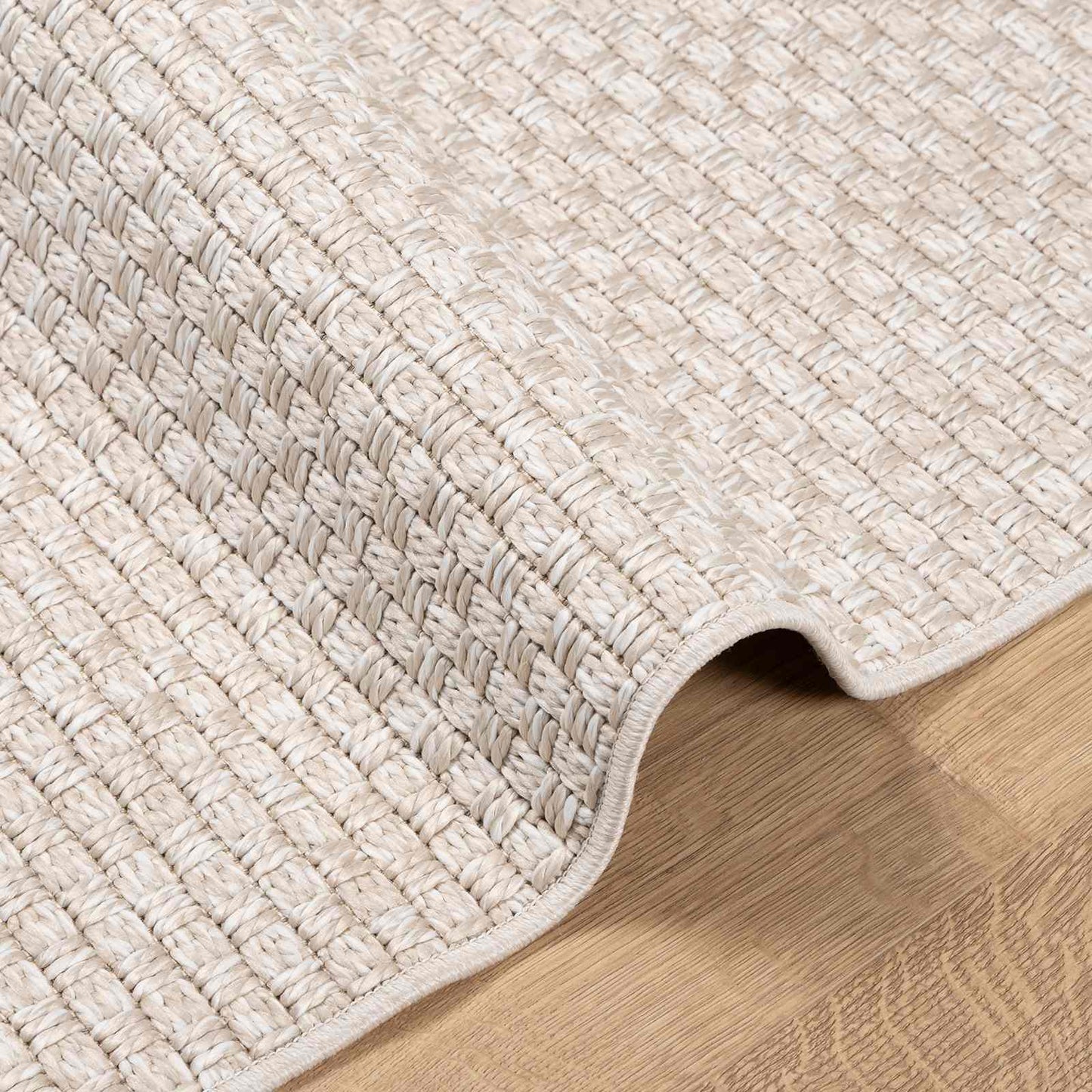 Area Rugs Rectangular FARO Cream 200 x 80 cm Polyester