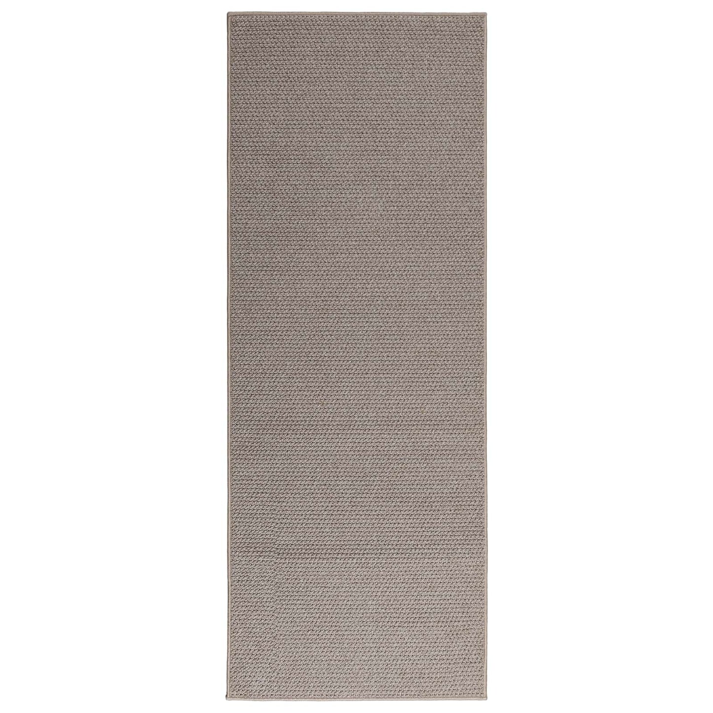 Area Rugs Rectangular LUGO Taupe 80 x 200 cm Polyester