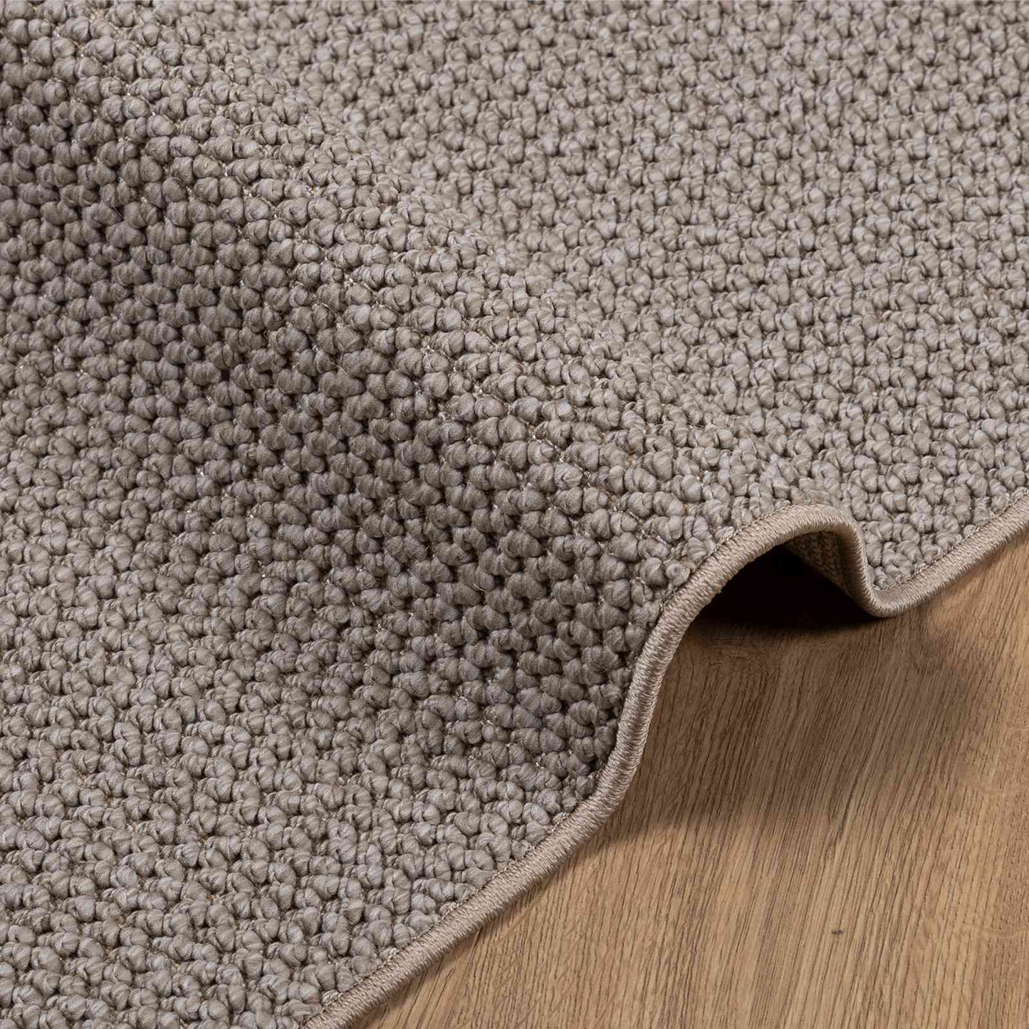 Area Rugs Rectangular LUGO Taupe 240 x 340 cm Polyester