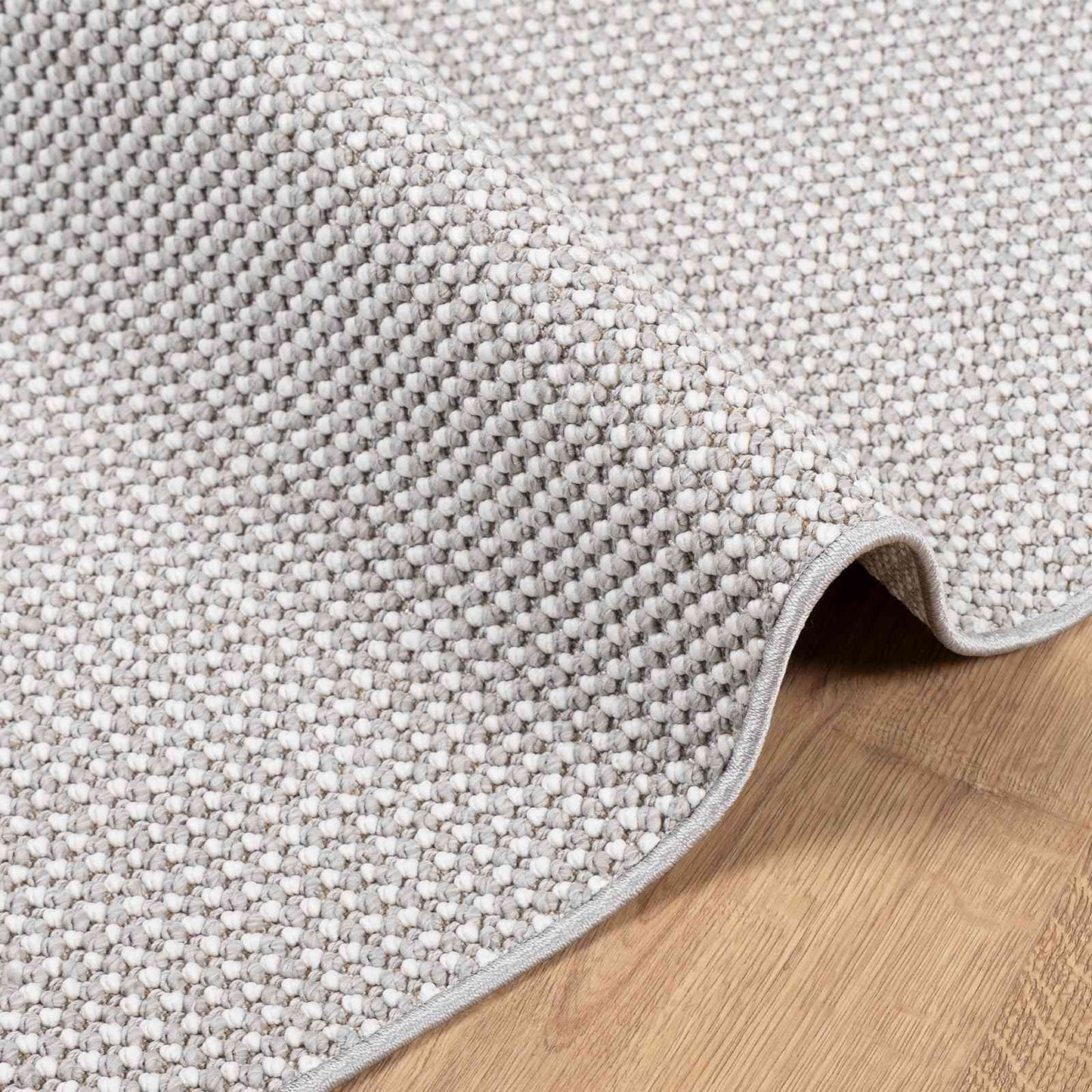 Area Rugs Rectangular LUGO Cream and Grey 120 x 170 cm