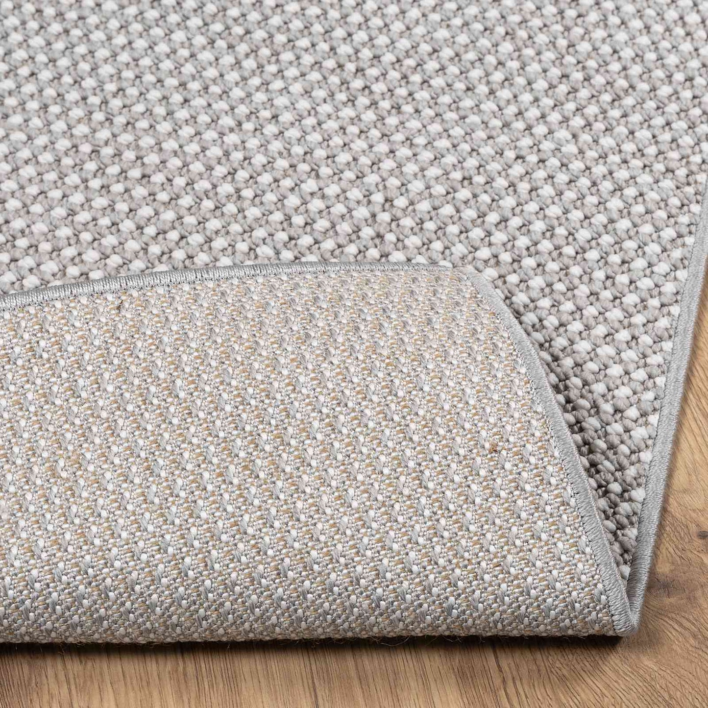 Area Rugs Rectangular LUGO Cream and Grey 120 x 170 cm