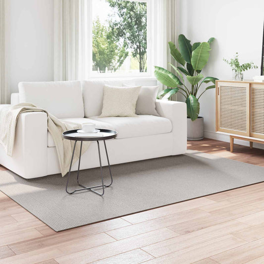Area Rugs Rectangular LUGO Cream and Grey 120 x 170 cm
