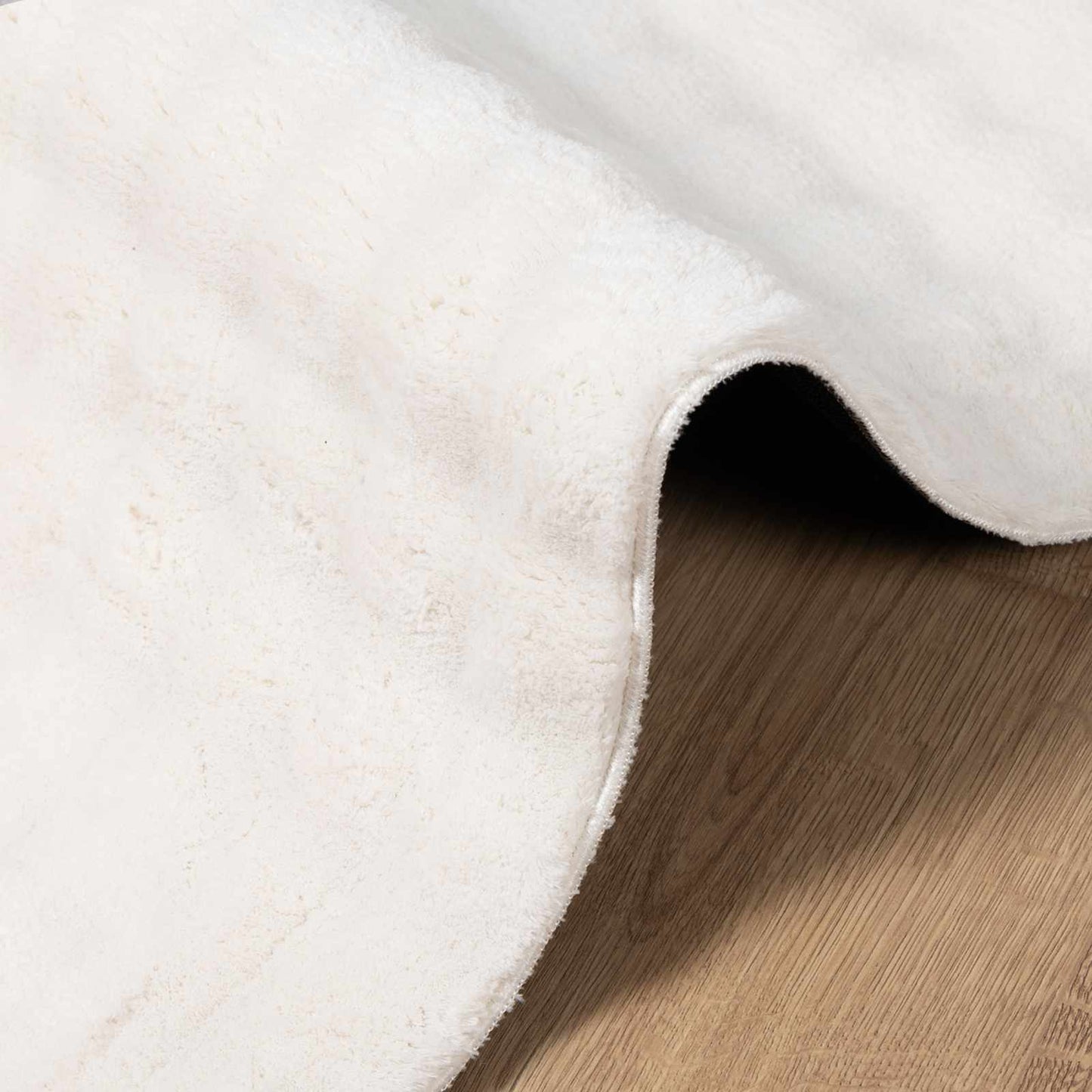 Area Rugs Rectangular SIROLO Cream 150 x 80 cm Polyester
