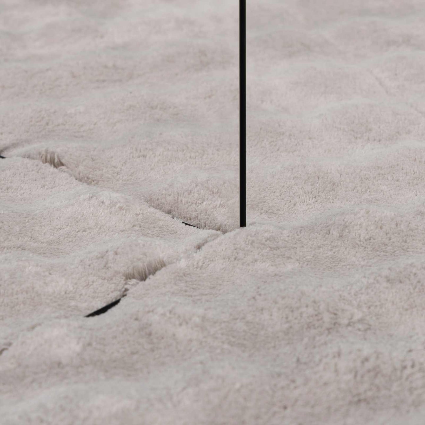 Area Rugs Rectangular SIROLO Sand 150 x 80 cm Polyester