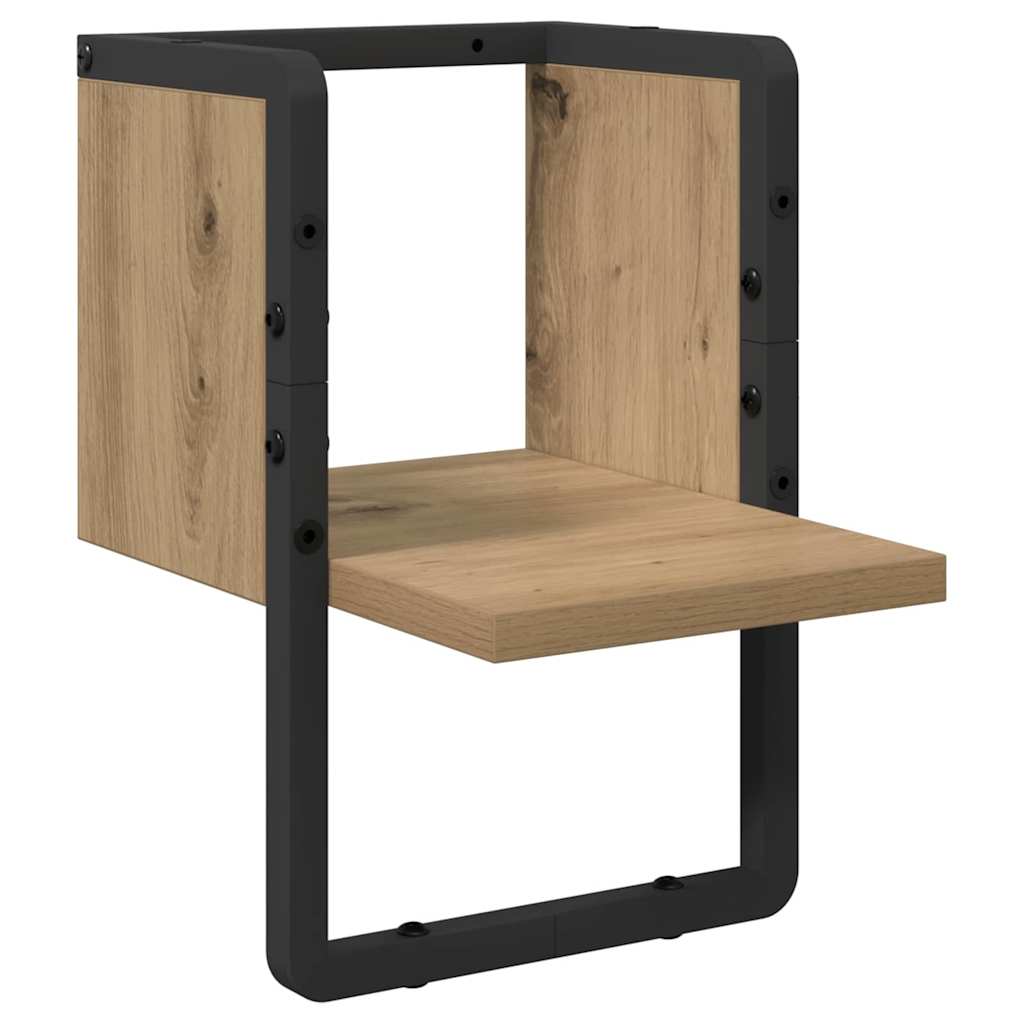 Wall Shelf Wall-Mounted Artisian Oak 20 x 25 x 30 cm