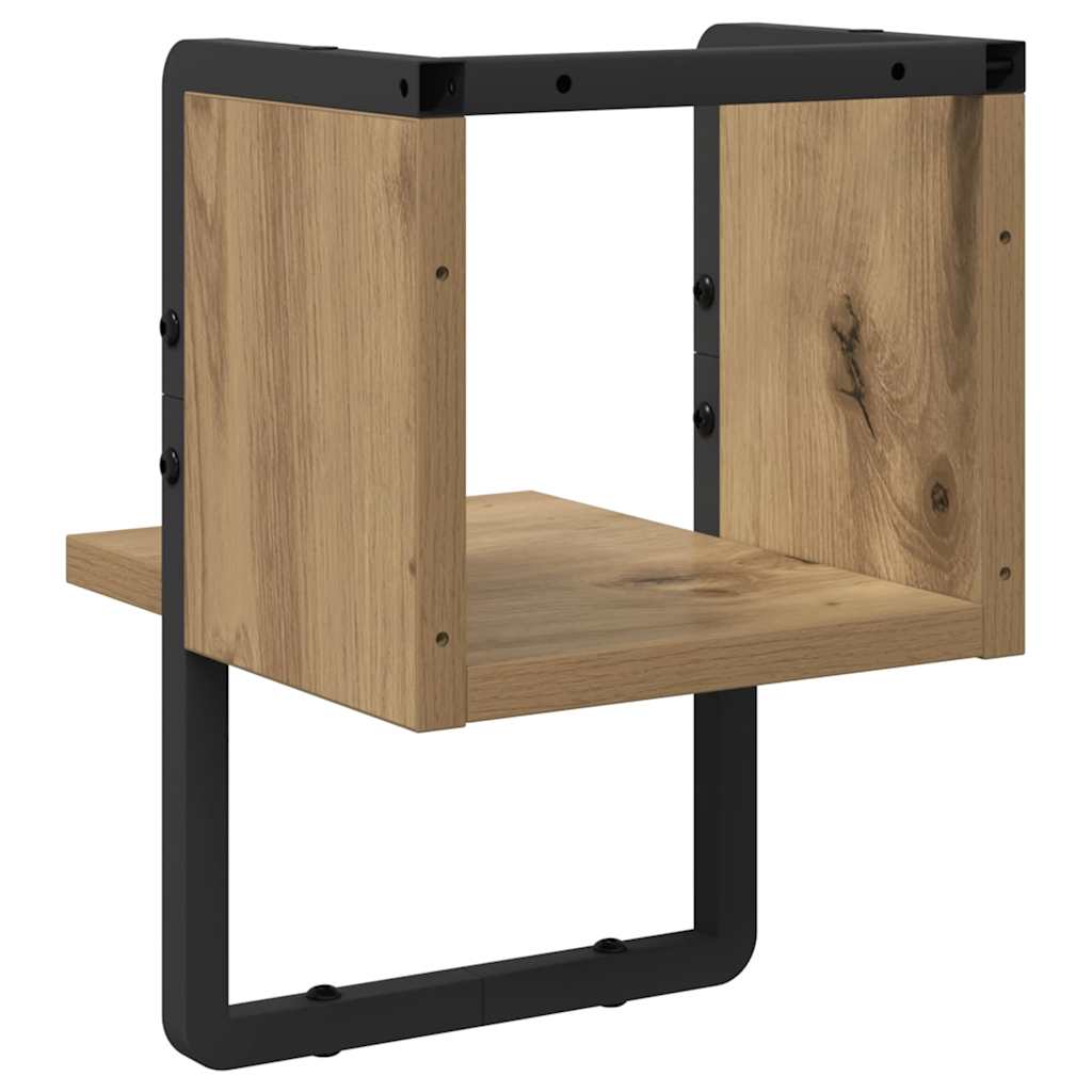 Wall Shelf Wall-Mounted Artisian Oak 20 x 25 x 30 cm