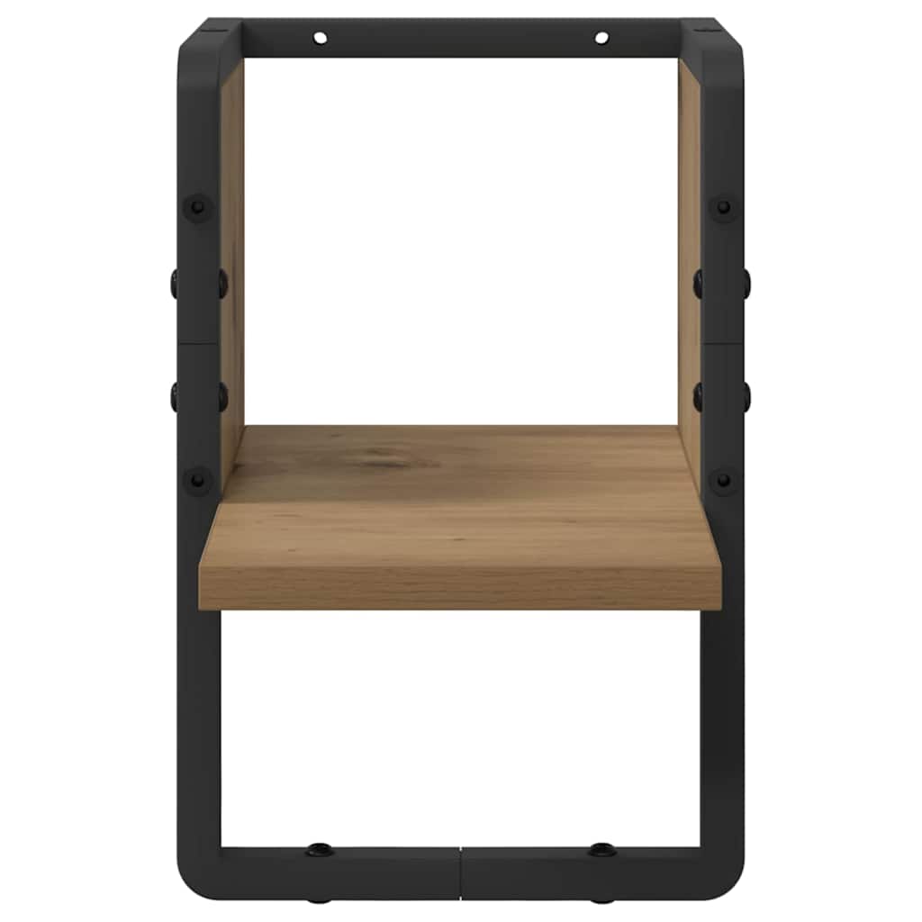 Wall Shelf Artisian Oak 20 x 25 x 30 cm Engineered Wood