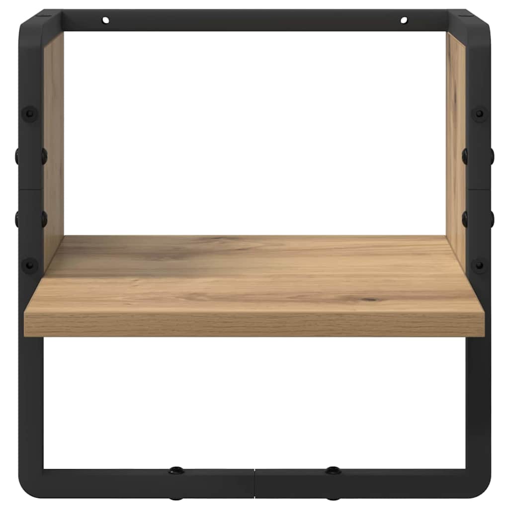Wall Shelf Wall-Mounted Artisian Oak 30 x 25 x 30 cm