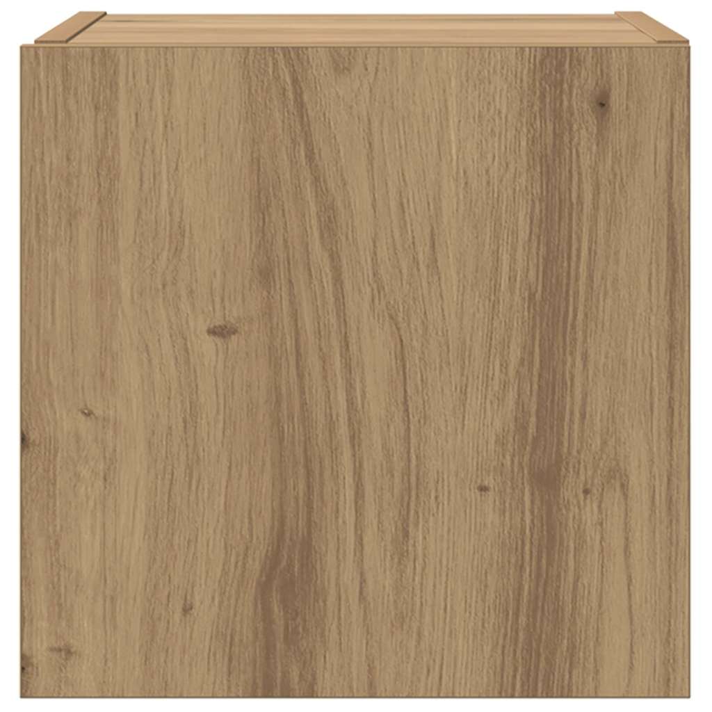 TV Wall Cabinet Artisian Oak 30.5 x 35 x 30 cm Engineered Wood